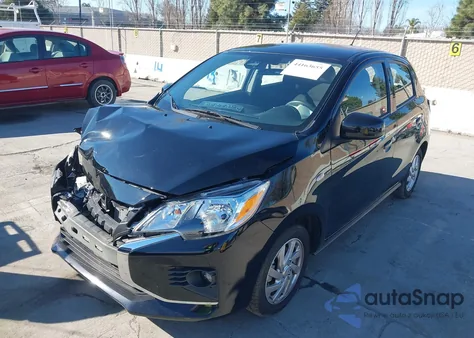 2024 Mitsubishi Mirage Le from USA, damaged, VIN ML32AUHJ0RH037979